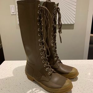 Hunter Thurloe Tall Boots - Milk Chocolate